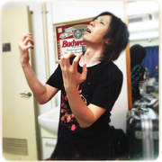 [Kuroneko no instagram] 02/08/2015 "You are my sunshine tour" performance de Fukuoka terminou com sucesso❗ Brilho! Obrigado por a melhor luz do sol deslumbrante! ️✨☀ O homem com um pouco de coragem foi para a queima de fogos sozinho, Karukan-san involunta