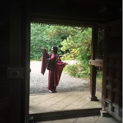 [Kuroneko no Instagram] 20/11/2016  Tivemos as nossas fotos tiradas em um belo jardim japonês 📸✨😊