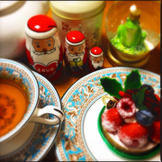 [Kuroneko no Instagram] 25/12/2014 Merry Christmas! #クリスマス#teatime