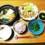 [Kuroneko no Instagram] 06/04/2016 Fiz porco envolvidos com vegetais para o jantar 😊🍴 Eu amo cozinhar 💕