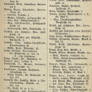 Adressbuchauszug von Stargard in Pommern, 1930