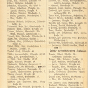Adressbuchauszug von Stargard in Pommern, 1920