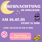 Übernachtung 24. Juli
