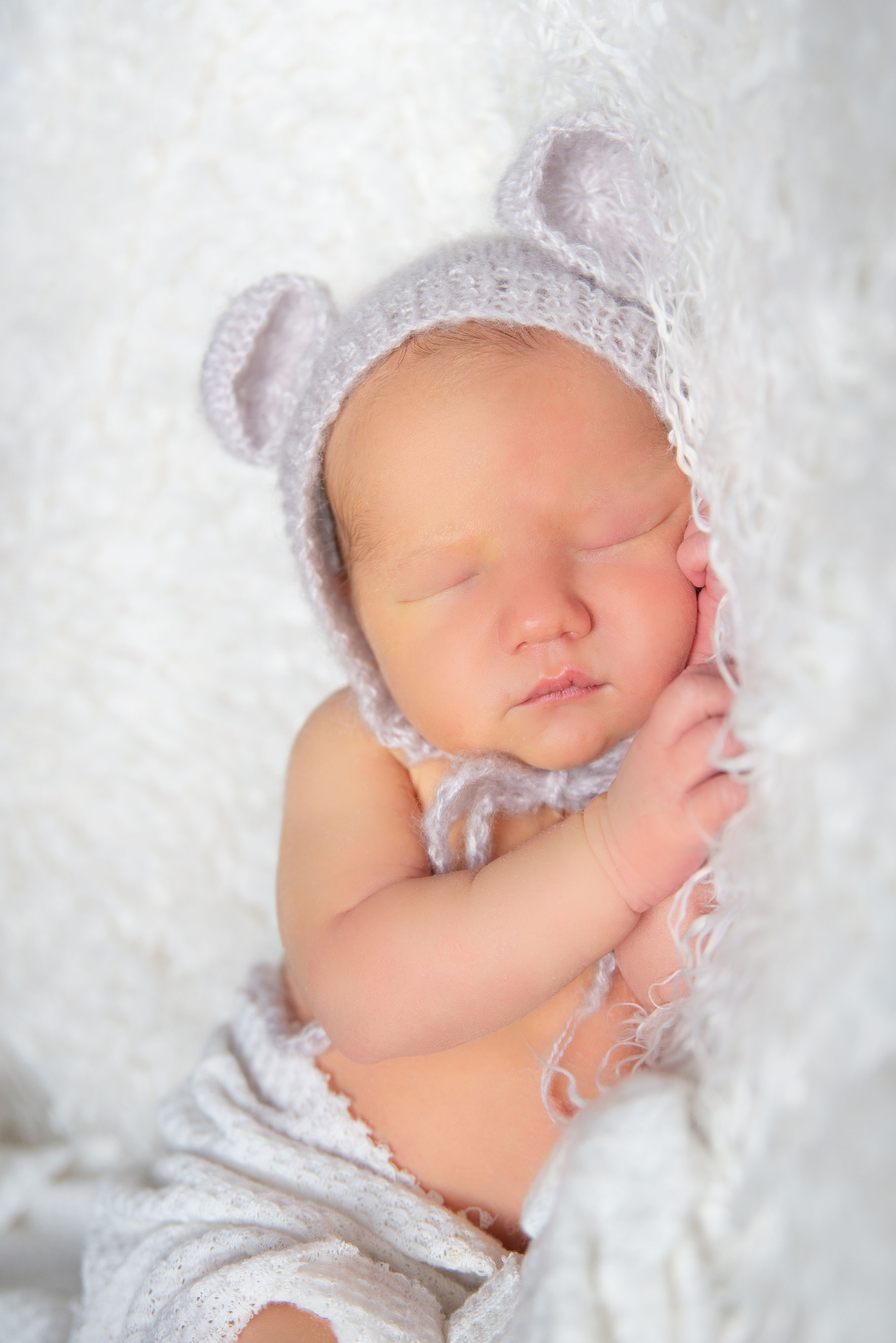 newbornshoot van dichtbij