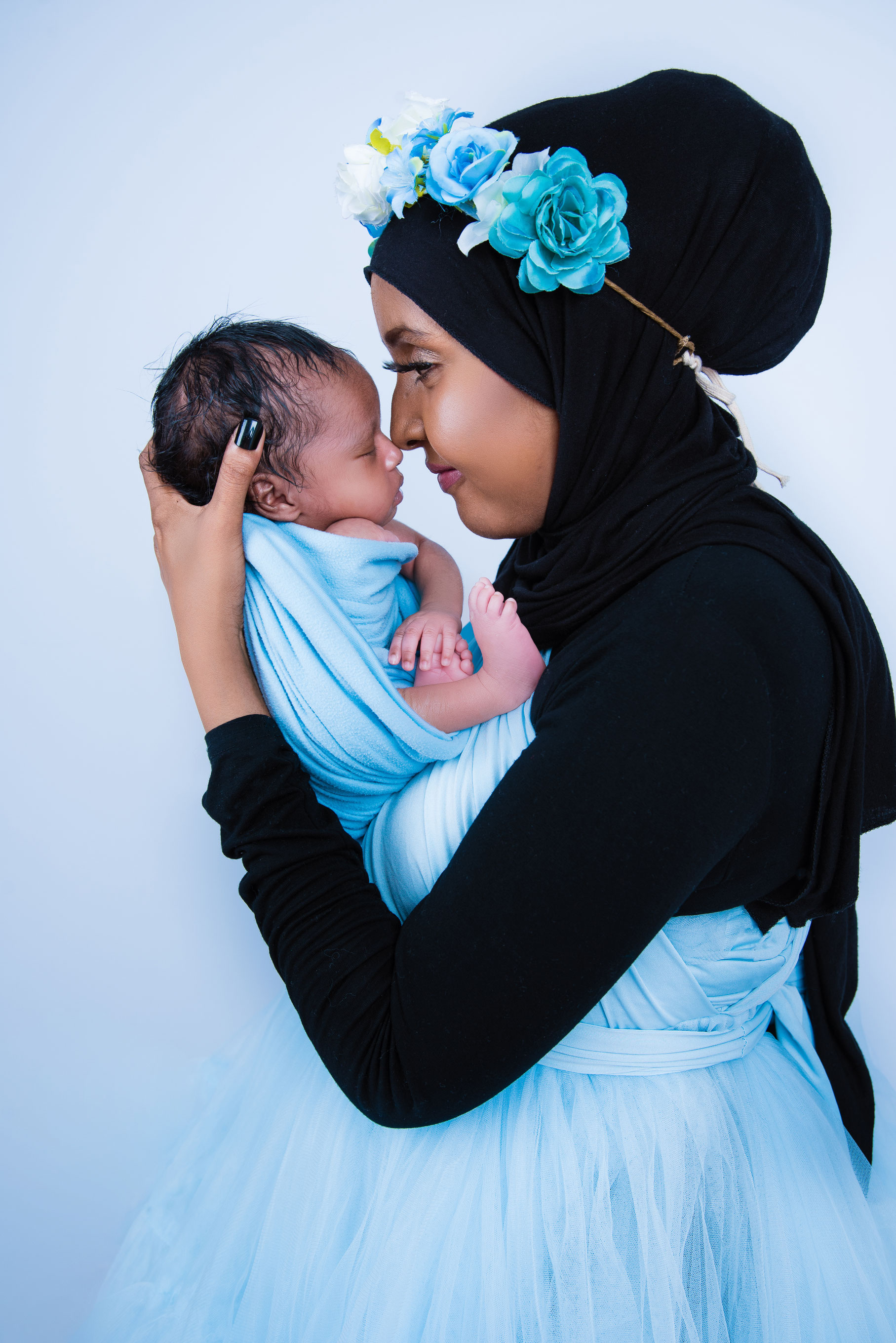 newbornshoot met lieve moeder