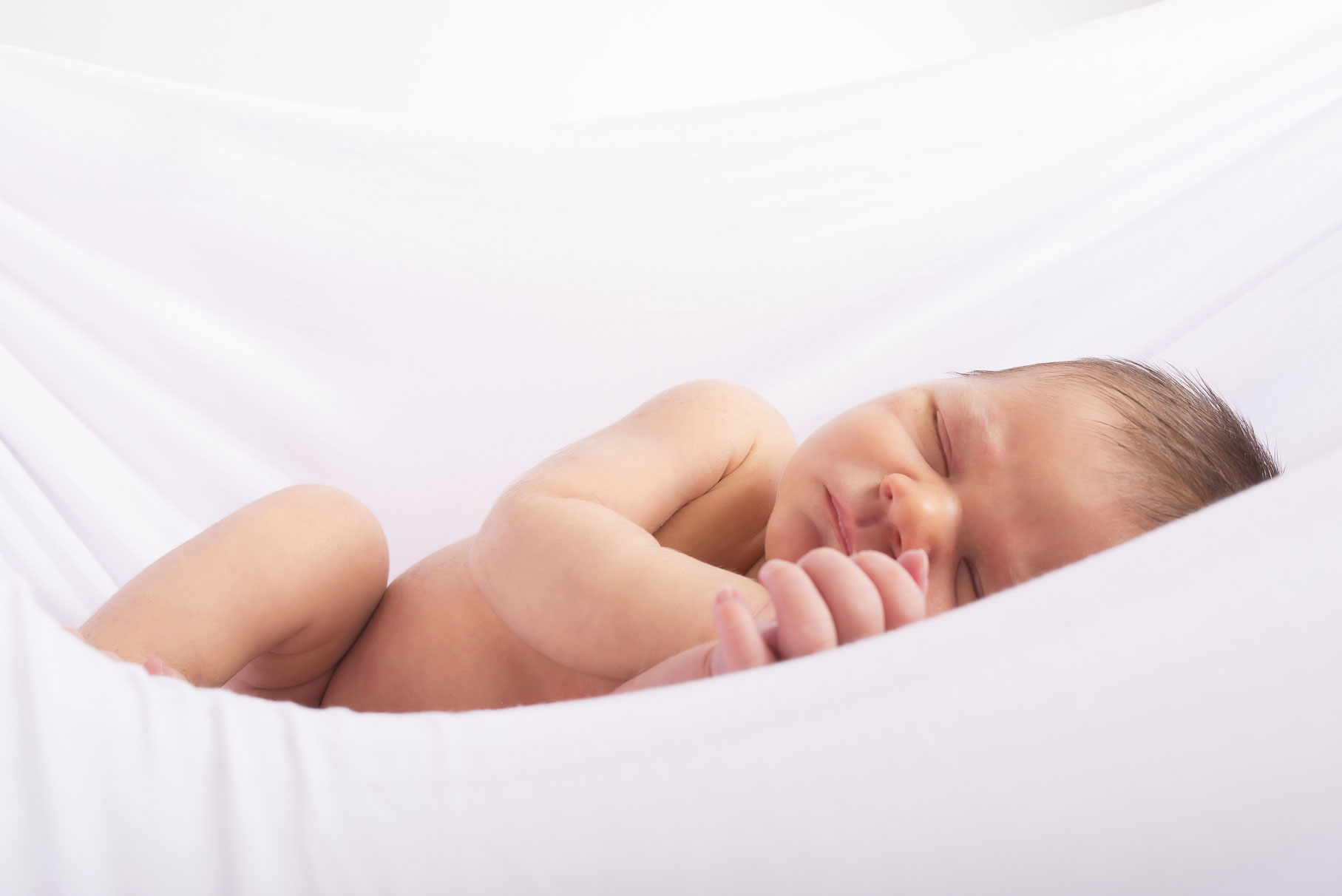 Baby ligt te slapen