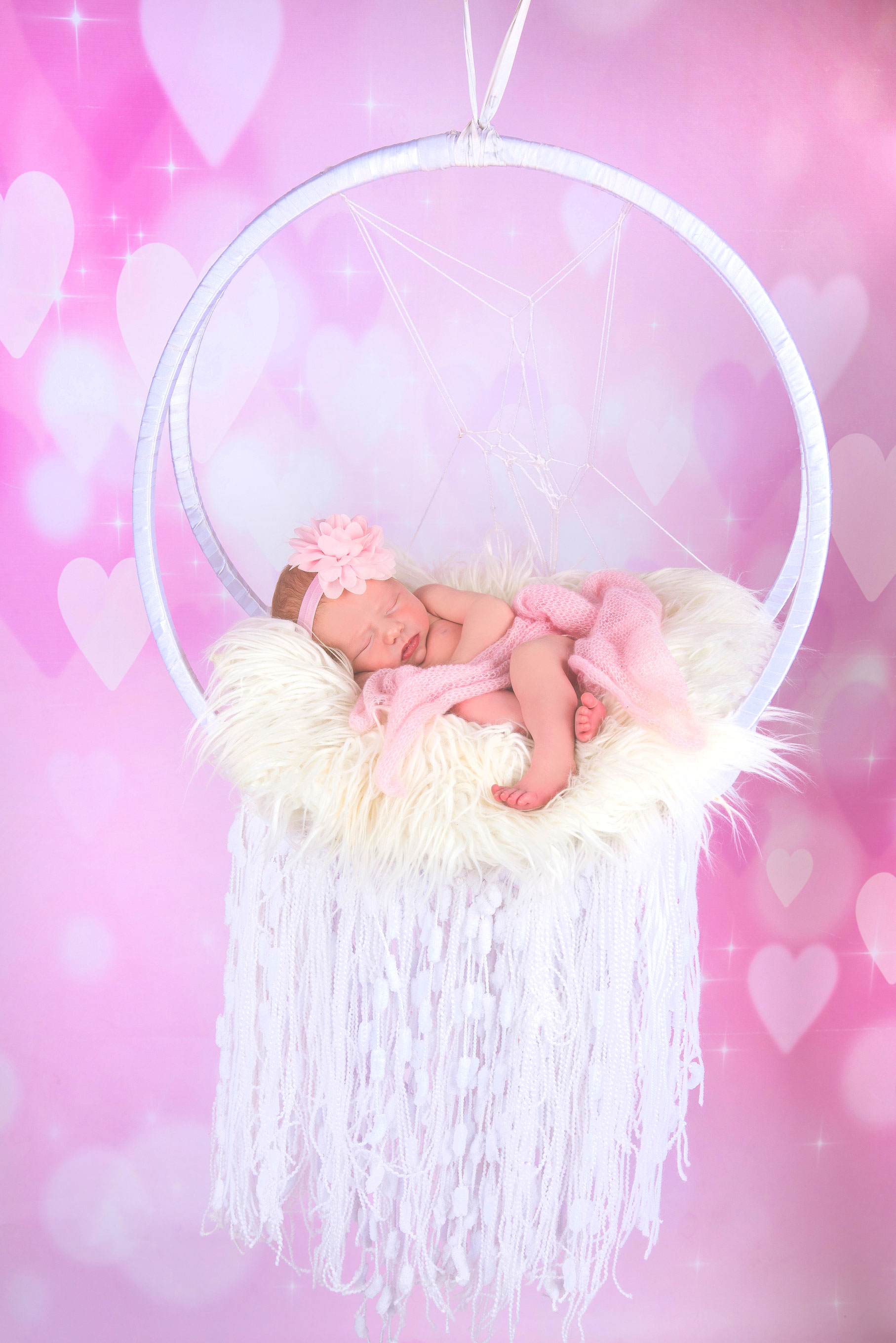 newbornshoot met meisje
