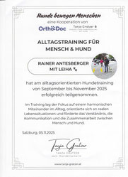 Abschlussmodul von Leiha bei CaniCus