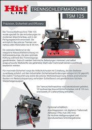 Trennschleifmaschine TSM125