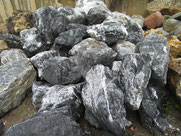 Alpenkalk - Schwarz - Weiß