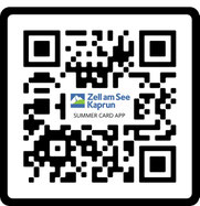 QR-Code for the Zell am See-Kaprun App