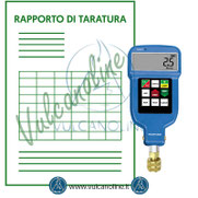 Taratura Vuotometri/vacuometri a quadrante
