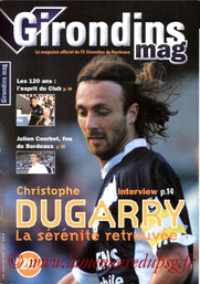 Programme  Bordeaux-PSG  2001-02