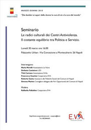 Le radici culturali dei Centri Antiviolenza. Il costante equilibrio tra Politica e Servizio.
