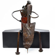 SCULTURE IN FERRO RICICLATO - MASSIMILIANO ROSA