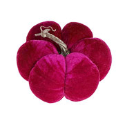 citrouille potiron fushia decoration coussin velour pumpkin noel paques idee cadeau anniversaire table cuisine jack lanterne petit prix pas cher soldes promo halloween couleur moderne tedance design orange fushia vert gris courges 