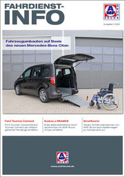 Titelblatt der Fahrdienst-Info 01/2023