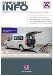 Titelblatt der Fahrdienst-Info 01/2020