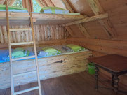 in der Hütte
