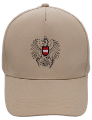 Stick Austria; pinke Kappe, pink cappy, roserne cappy, Blue cappie; Austria; Austria kappe; Austria cappy