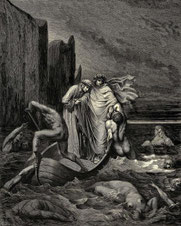 Иллюстрации французского гравёра и живописца Гюстава Доре (1832 - 1883).