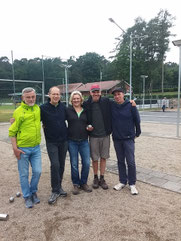 Team Klack 3 in Uelsen (auf dem Bild feht Karl Adrion)