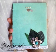 junk journal turchese
