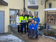 Einweihung Rollstuhlrampe 30.3.2026 (Bild: NABU/Paul Gaub)