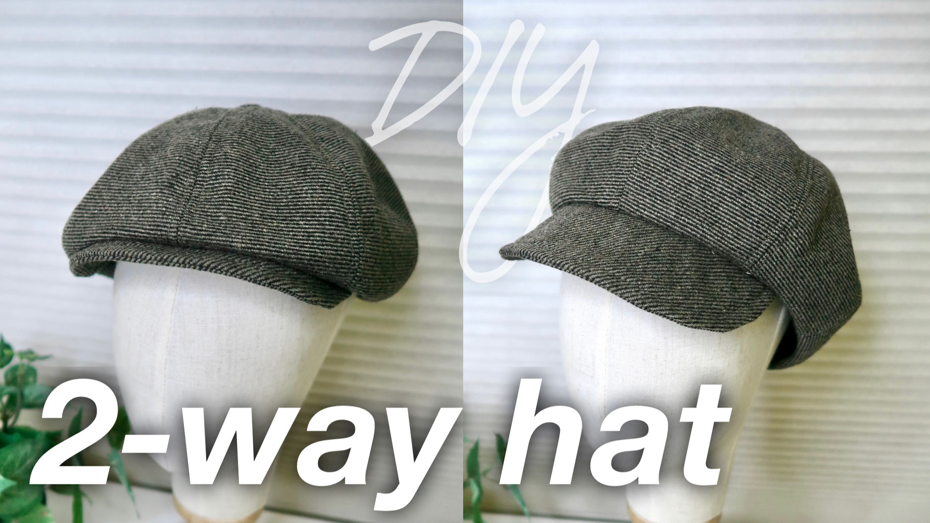 Peaky Blinders Hat /Newsboy Cap DIY madebysachi