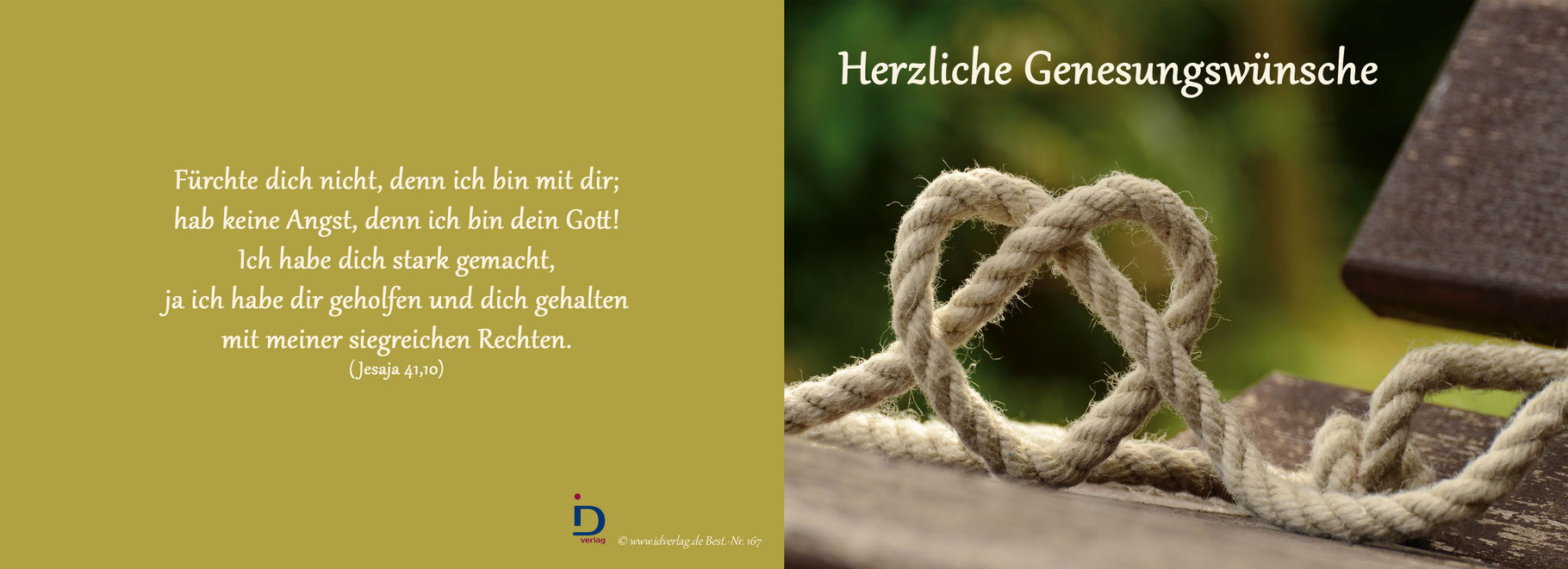 Pfarrkarte Zur Genesung Idverlag Innovativ Christlich