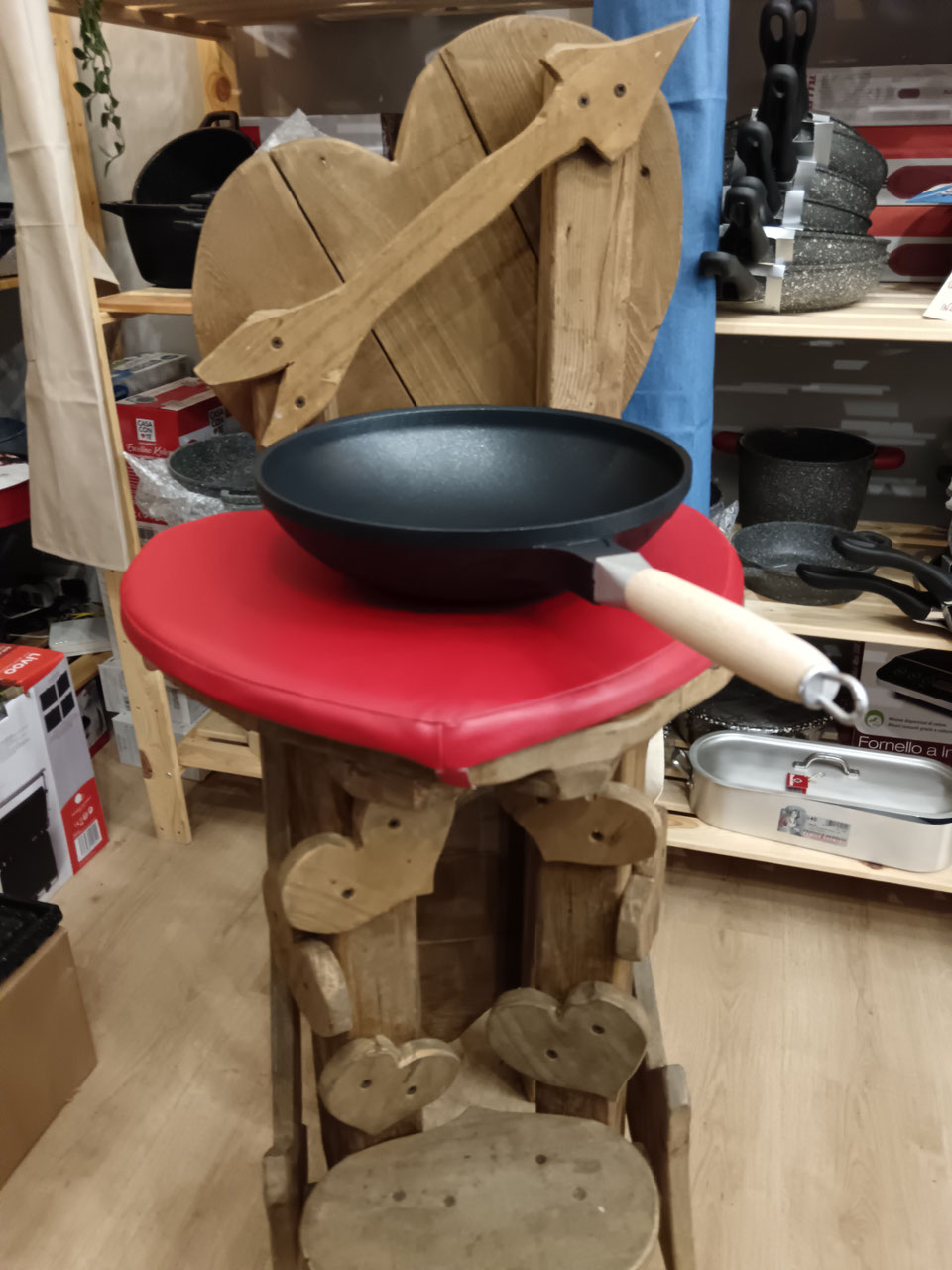 Brezza, Wok, Antiaderente, induzione e gas, 28 cm