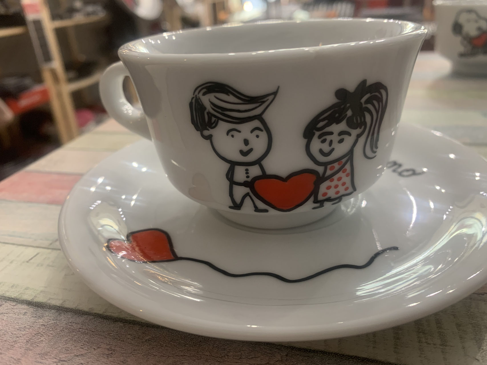 Cilio Tazza Cappuccino Roma In Porcellana Opaca Con Piattino - 0,1L - 4