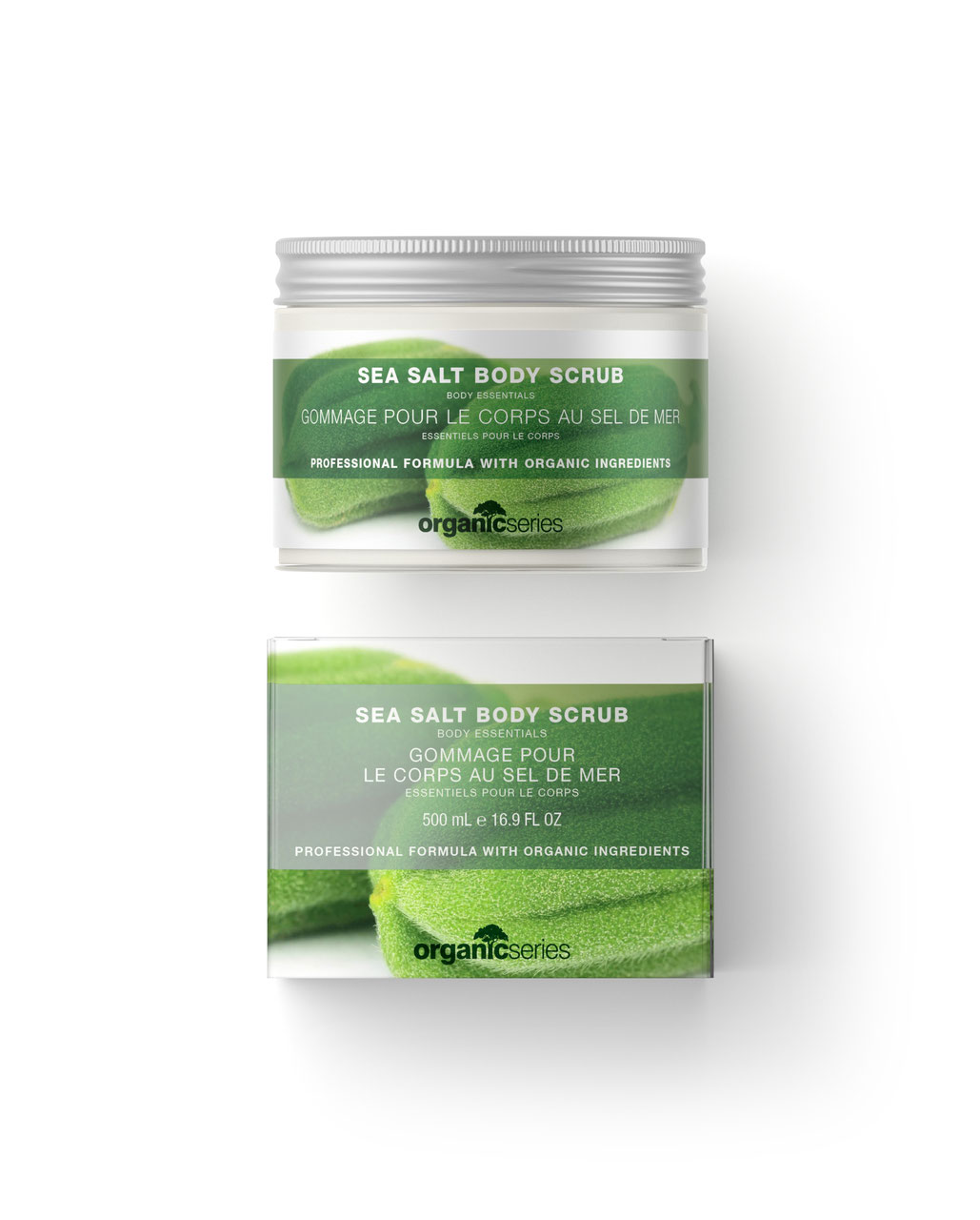 sea salt body scrub OrganicSeries seite!