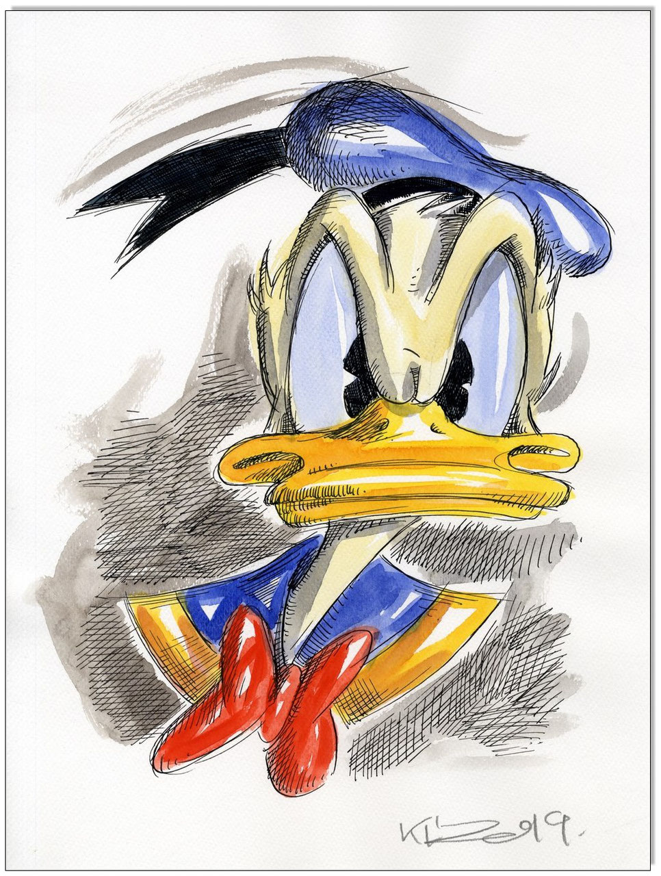 Donald Duck Kunst 