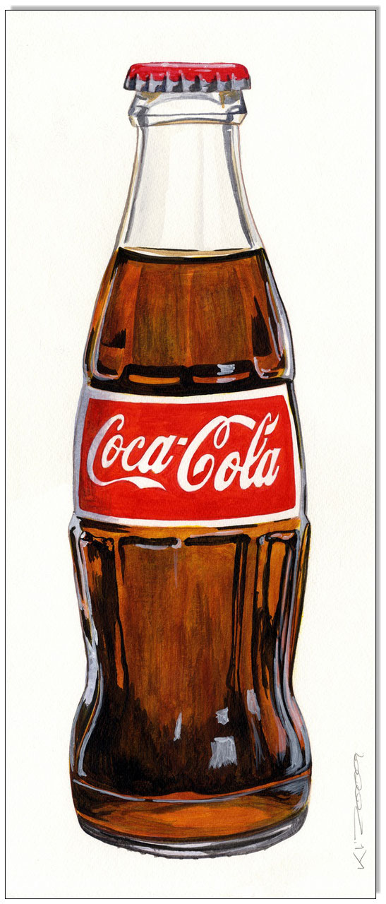 Coca Cola Art II - Malerei und Grafik von Stefan Klausewitz,Berlin