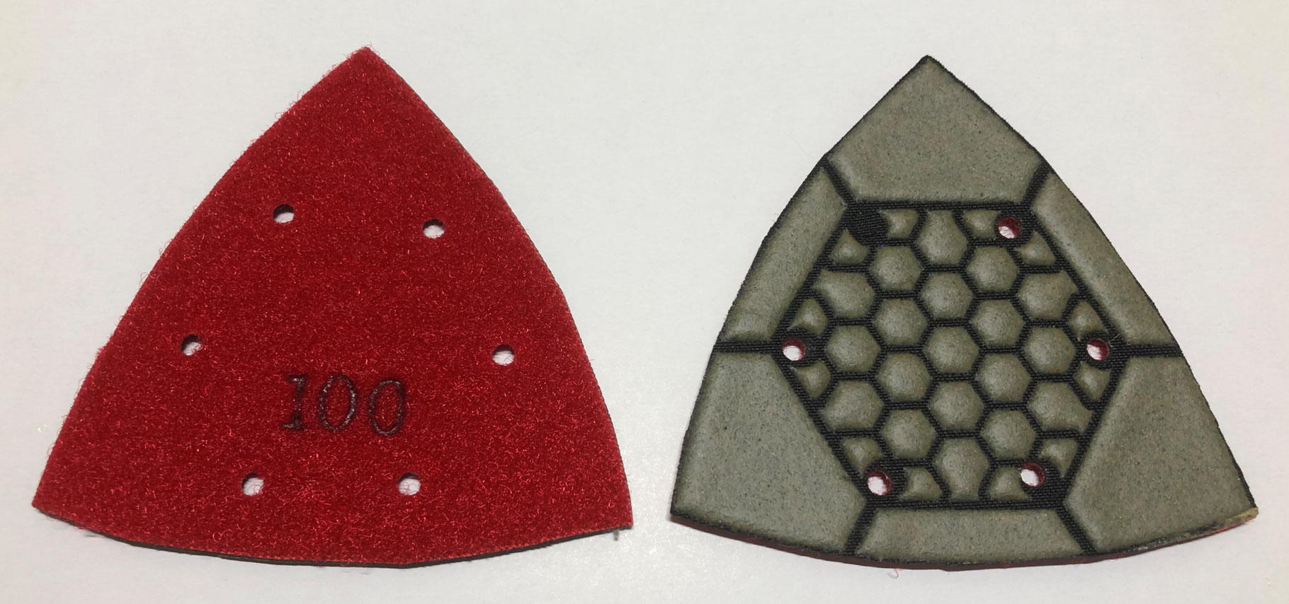 セラミックホイールやレジンパッドでの研ぎ出しから集塵分離機