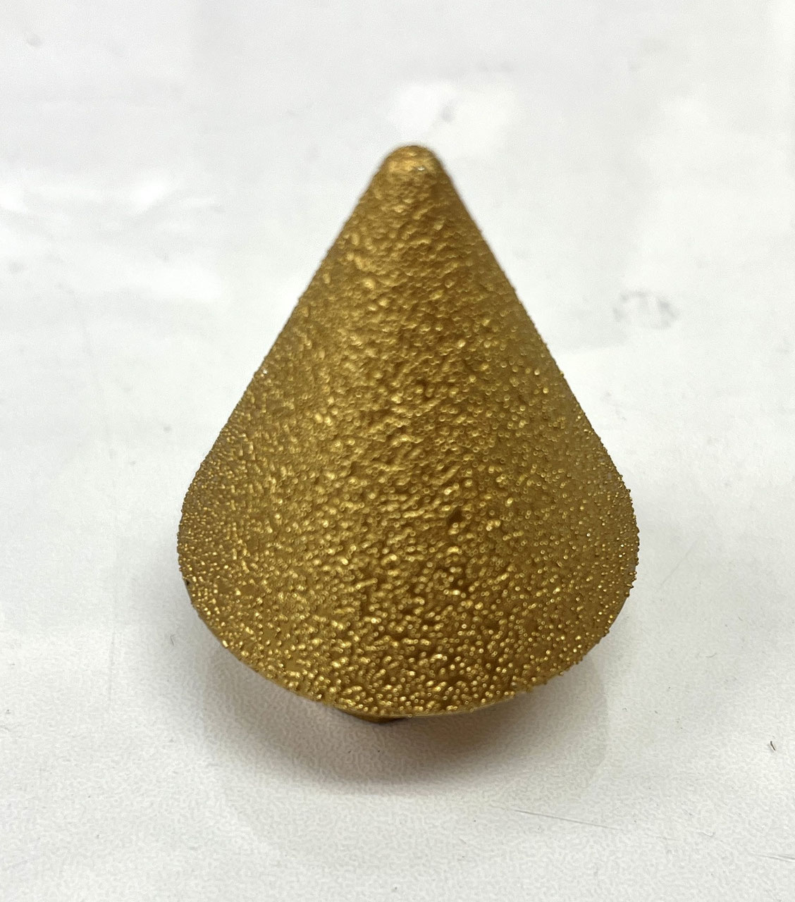 セラミックホイールやレジンパッドでの研ぎ出しから集塵分離機