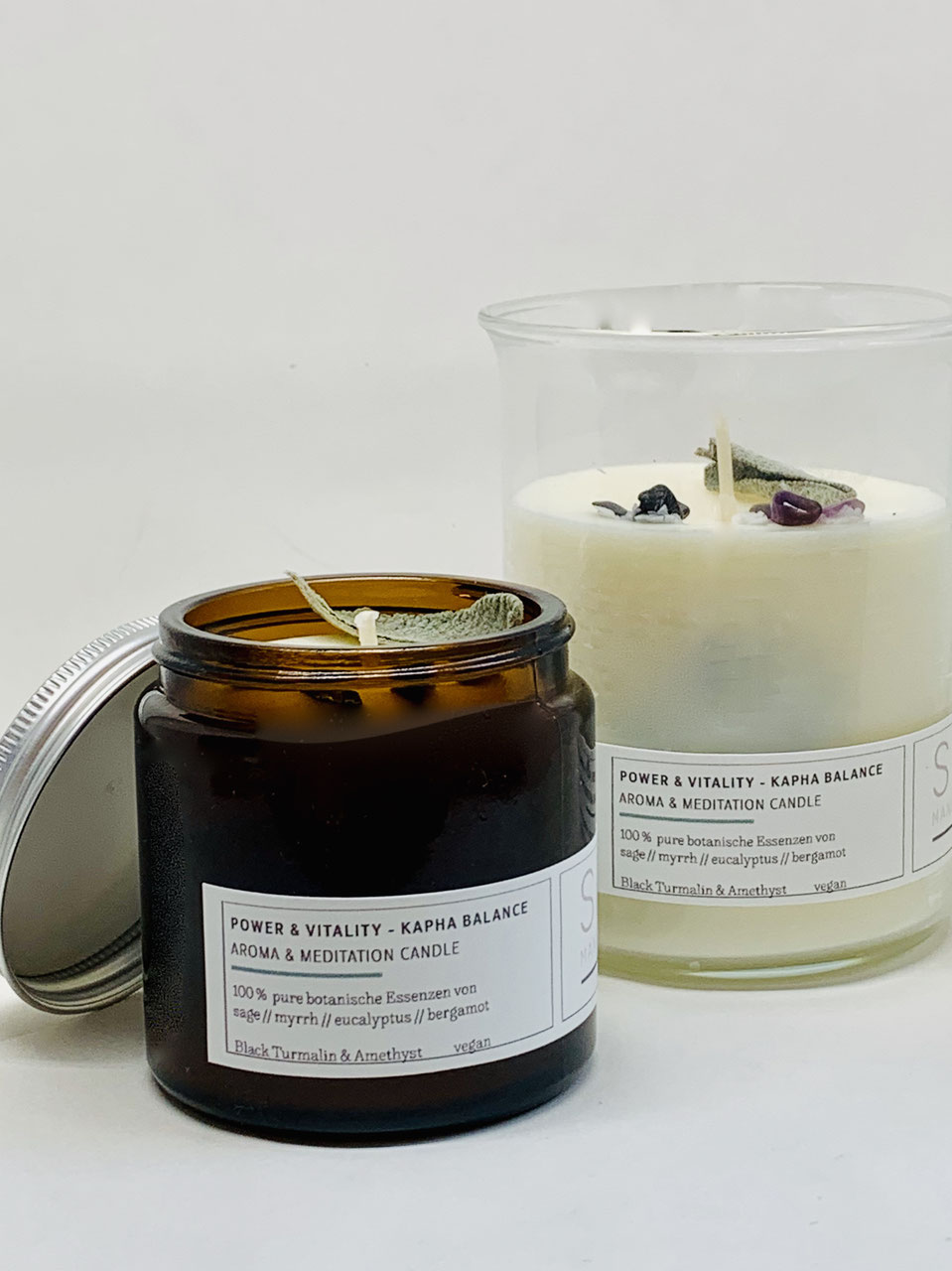 Aromakerzen Duftkerzen Stearin schwarzen Johannisbeere SPA Wachs Kerzen