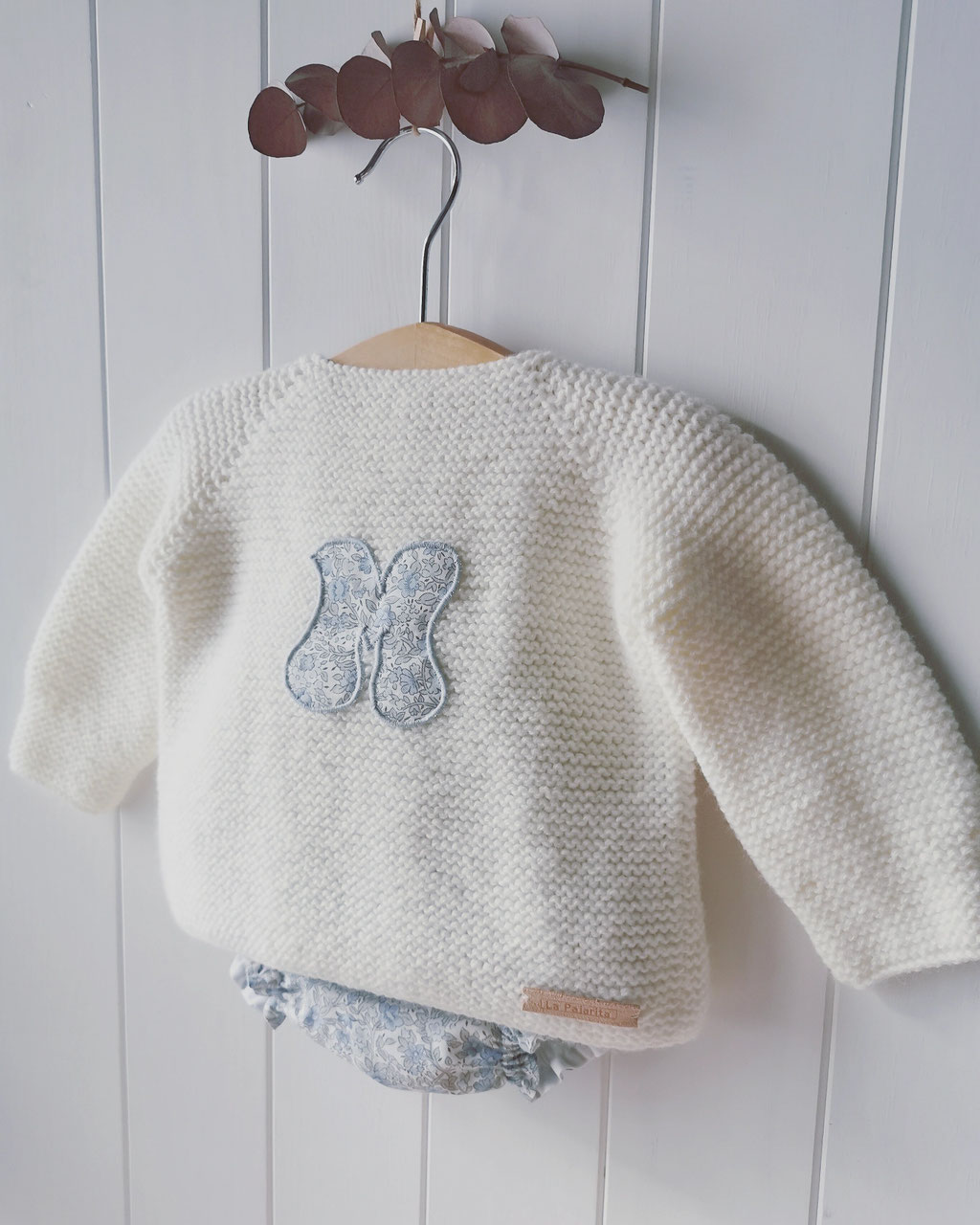 CONJUNTO LANA BORDADOBASIC La Pajarita de Papel Oviedo