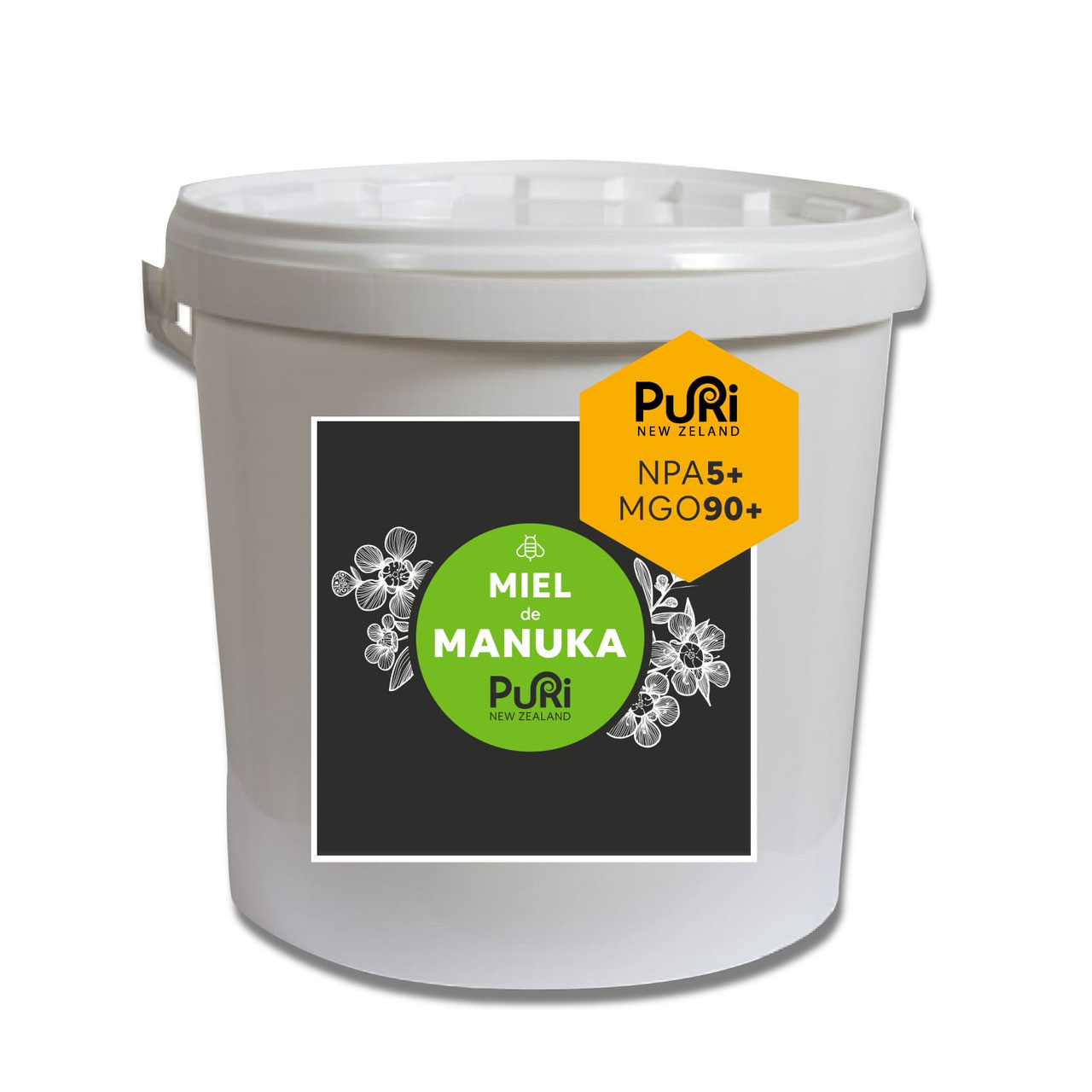 Achat Miel en Seaux - Puri New Zealand