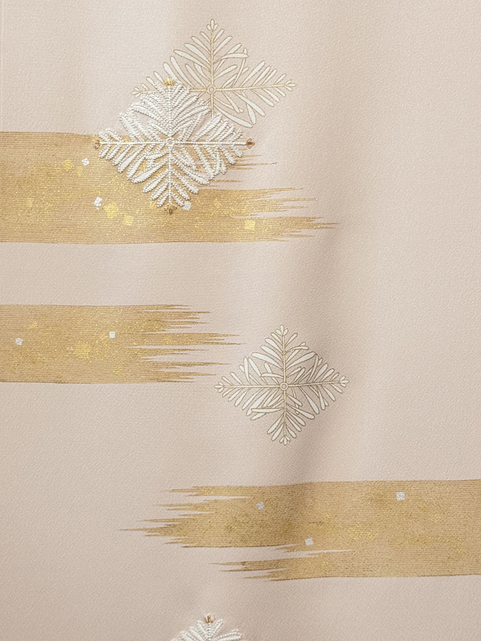 付け下げ 更紗 お得‼️ 楽天市場】付下げ訪問着 国内染め お仕立て着物 ピンク地に睡蓮柄(27