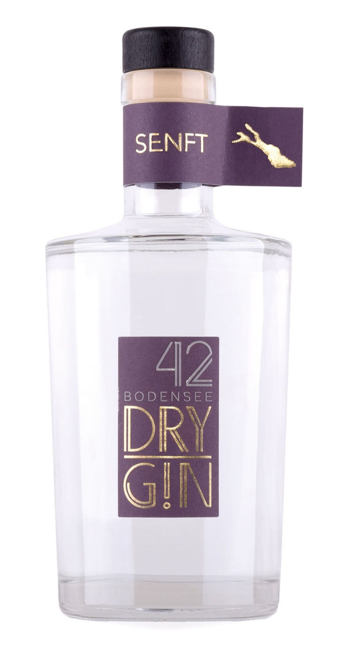 Bodensee Dry Gin 42 LeckervomLand.de Leckereien vom Bodensee und