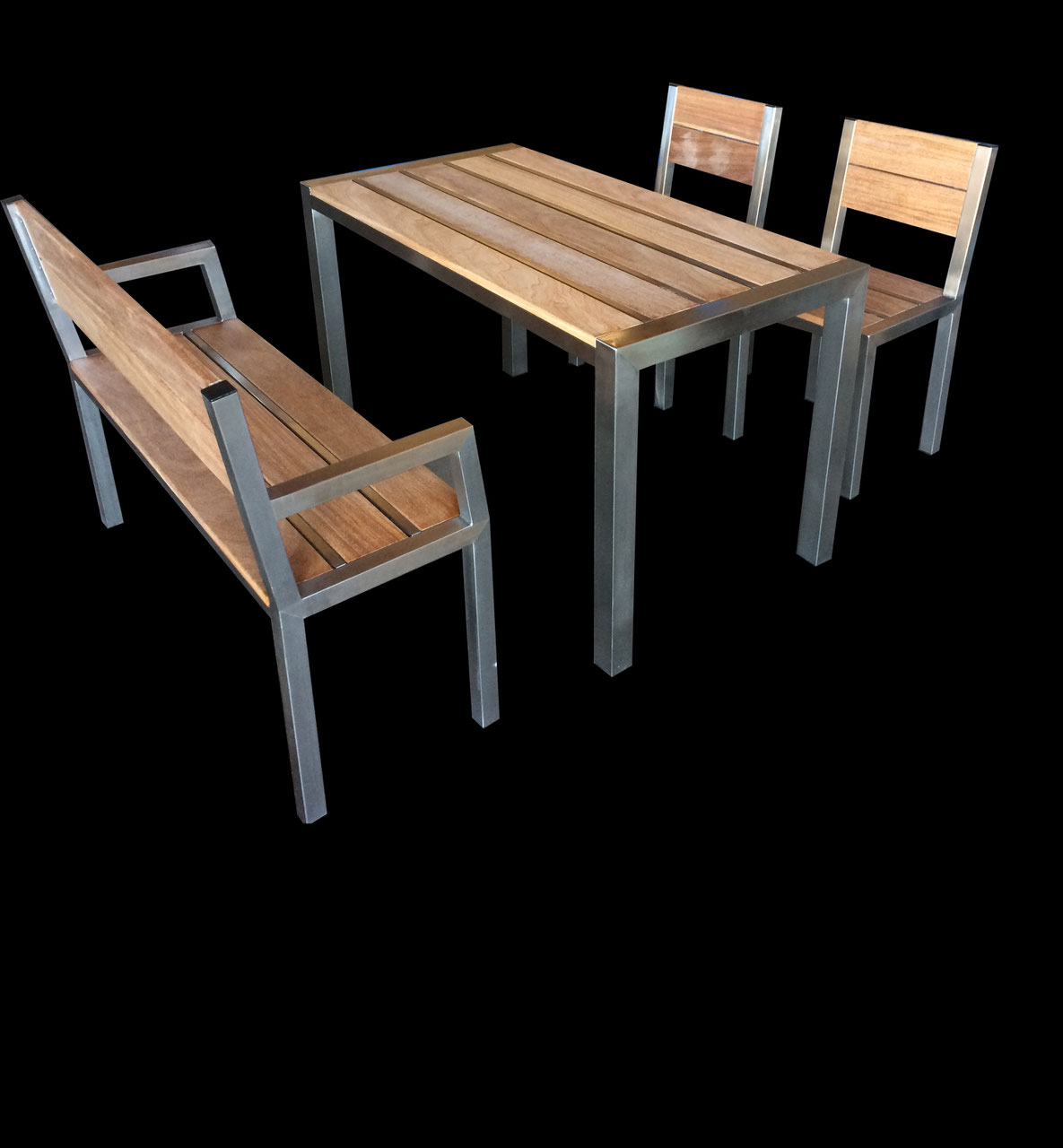 Gartenmobel Edelstahldesign