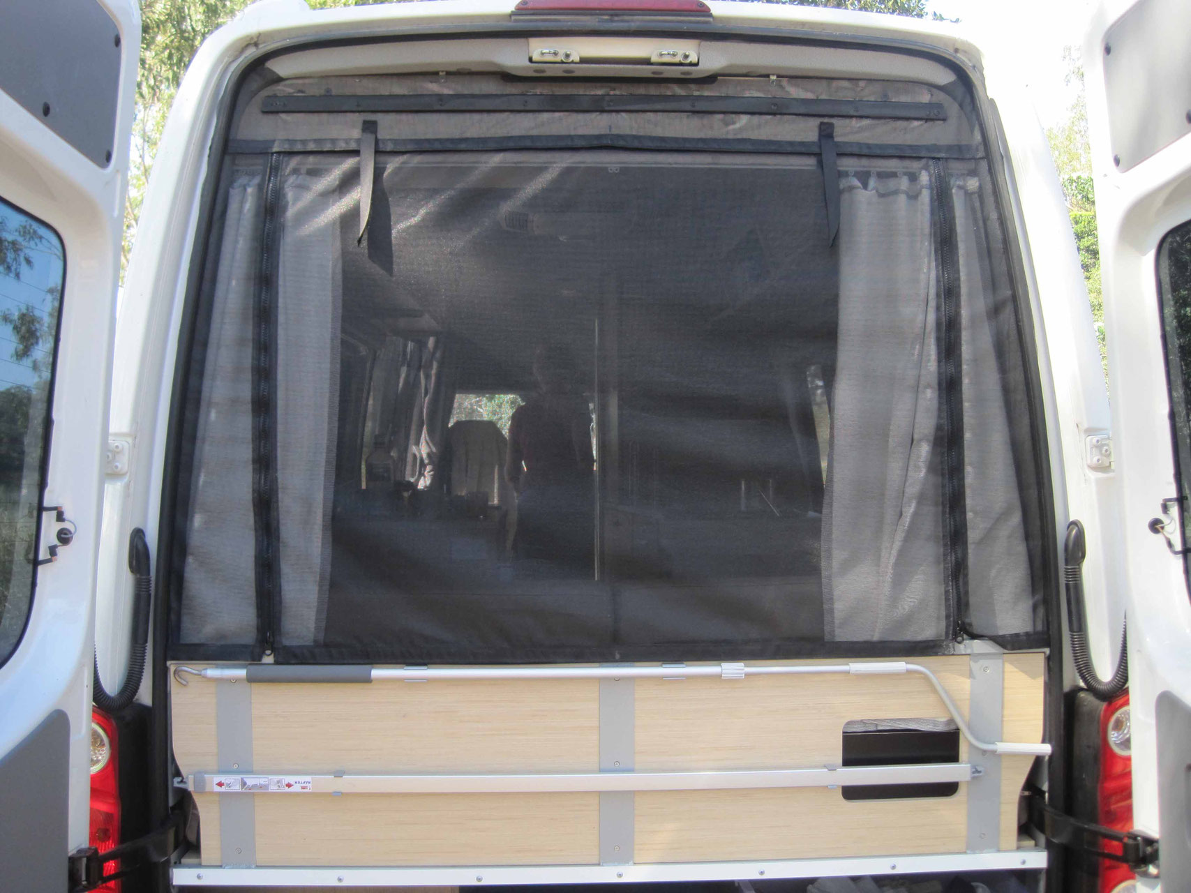 fly screens Southern Spirt Campervans true custom build RV's