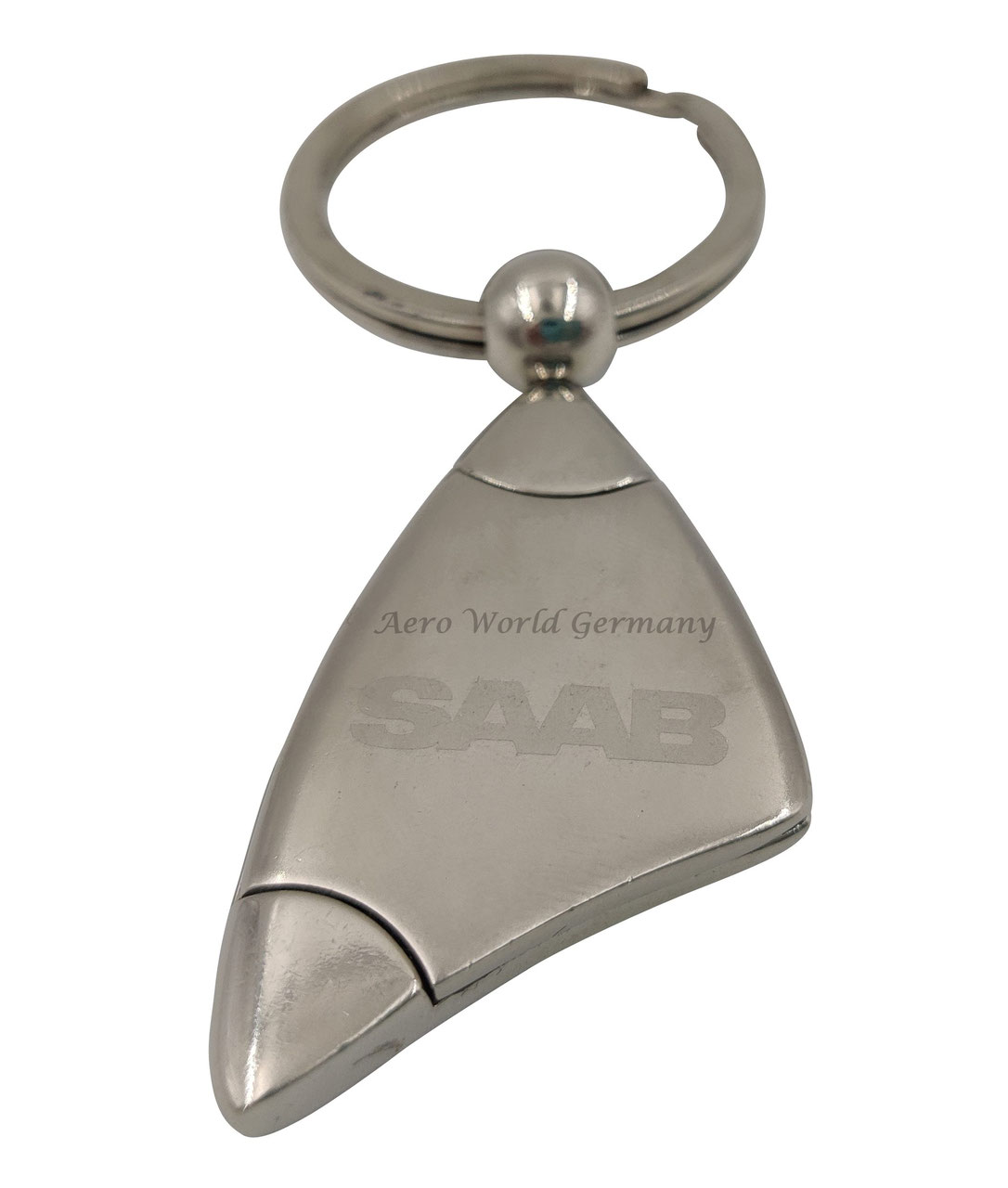 Saab Jet Schlüsselanhänger aus Leder