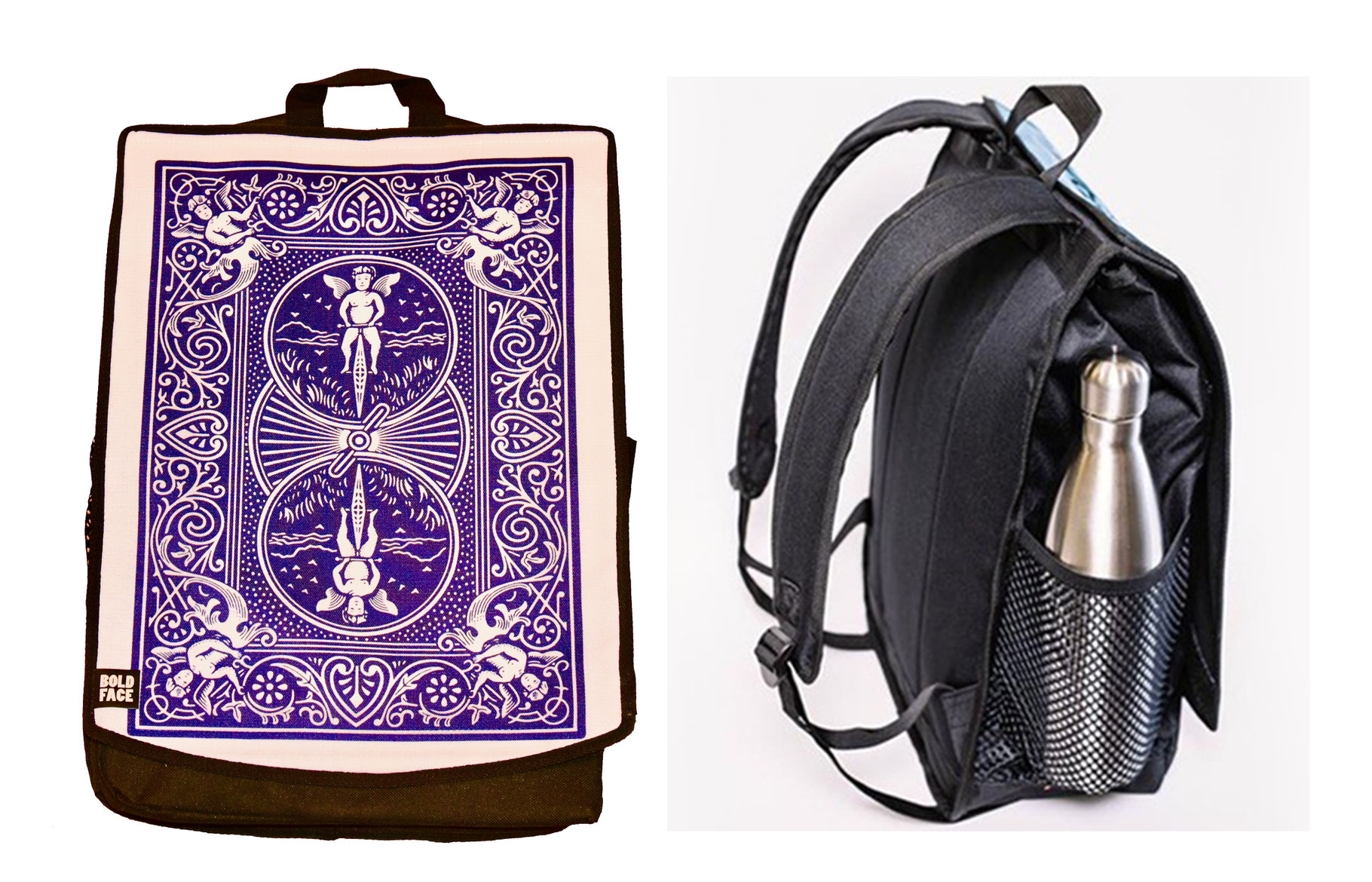 ガシャ髑髏 ハンドメイド ウエストポーチ 道中財布 リュック ガシャ