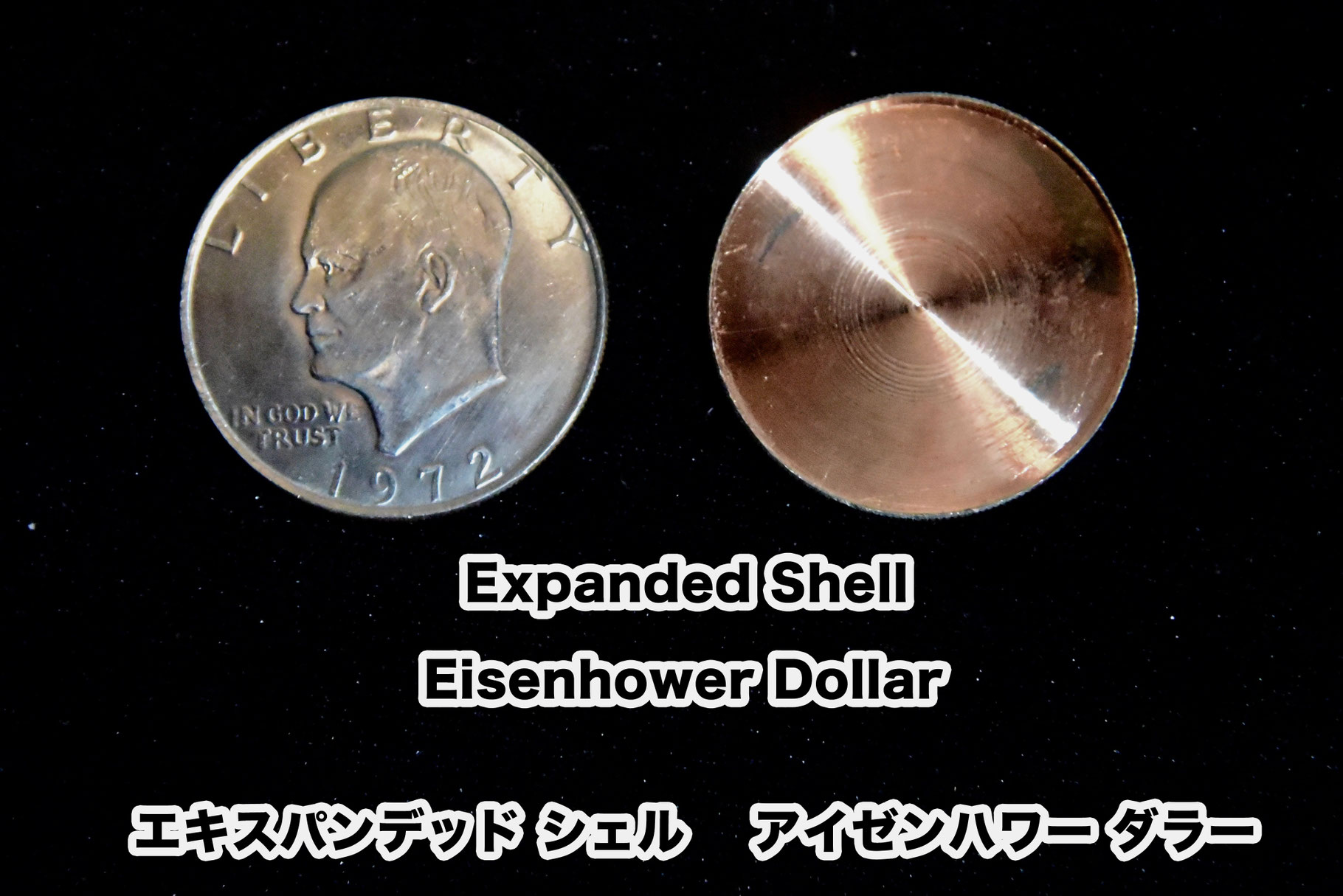 Expanded Shell Eisenhower Dollar / エキスパンデッド シェル アイゼンハワー ダラー MAGICAマギカ