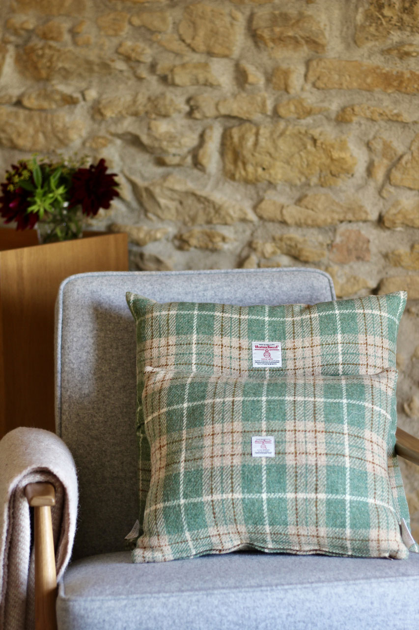 Hazelnut House Harris Tweed Pillow - Hazelnut House