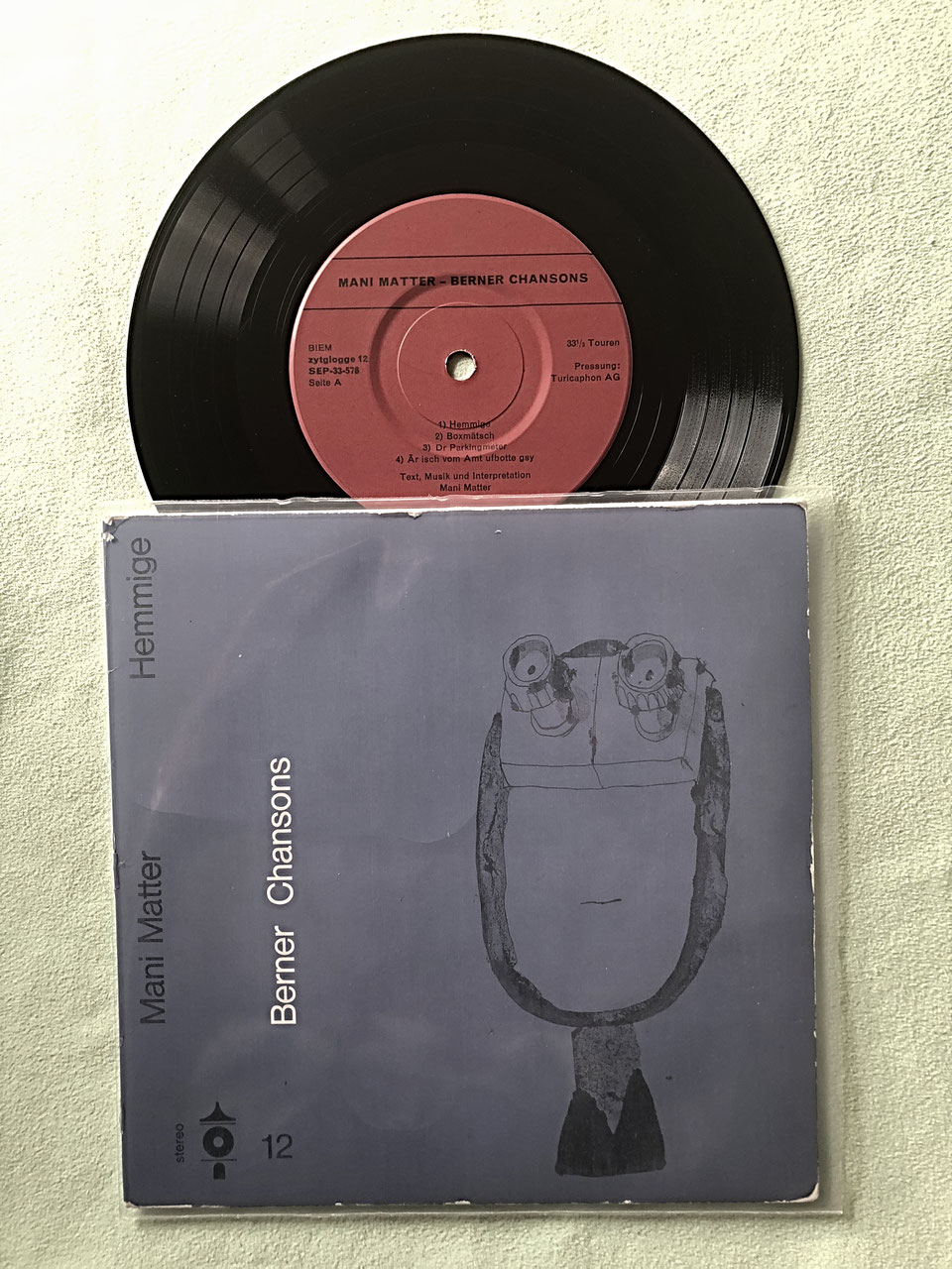 Maja Suter / Mani Matter / Martin Richard Quartett ...