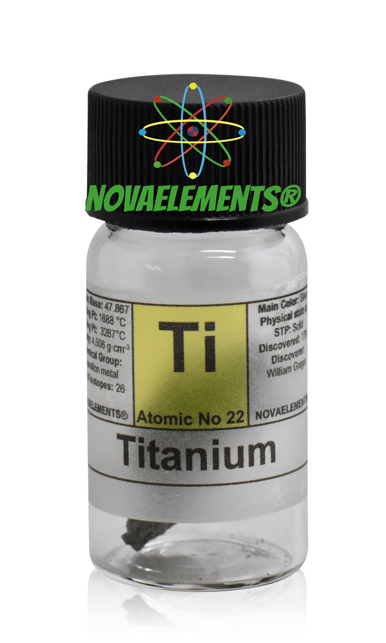 Titan Barren 99,5%100g Titanium Titanio Titane bar ingot metal element Титан 钛 